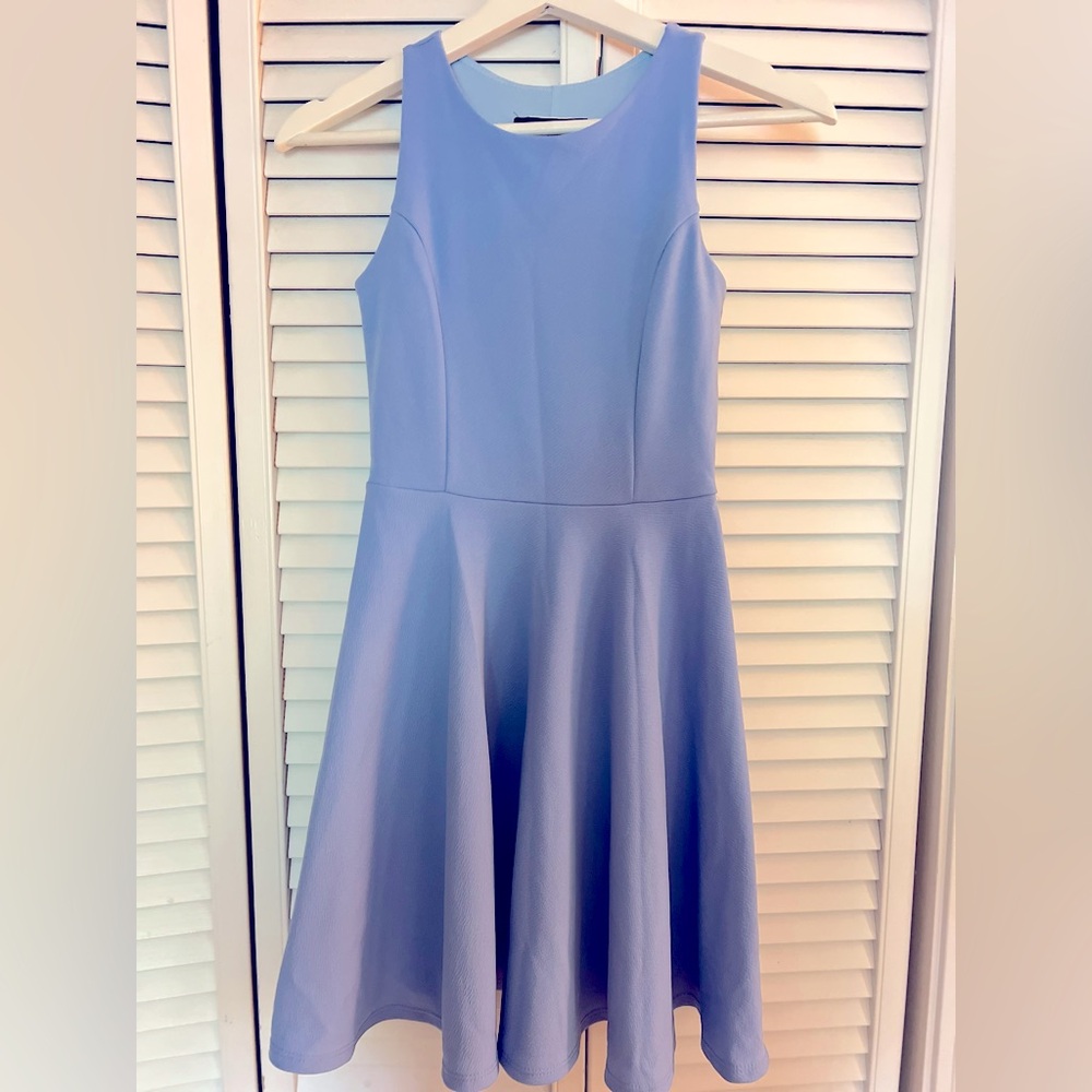 Un Deux Trois Light Blue Formal Girls Dress